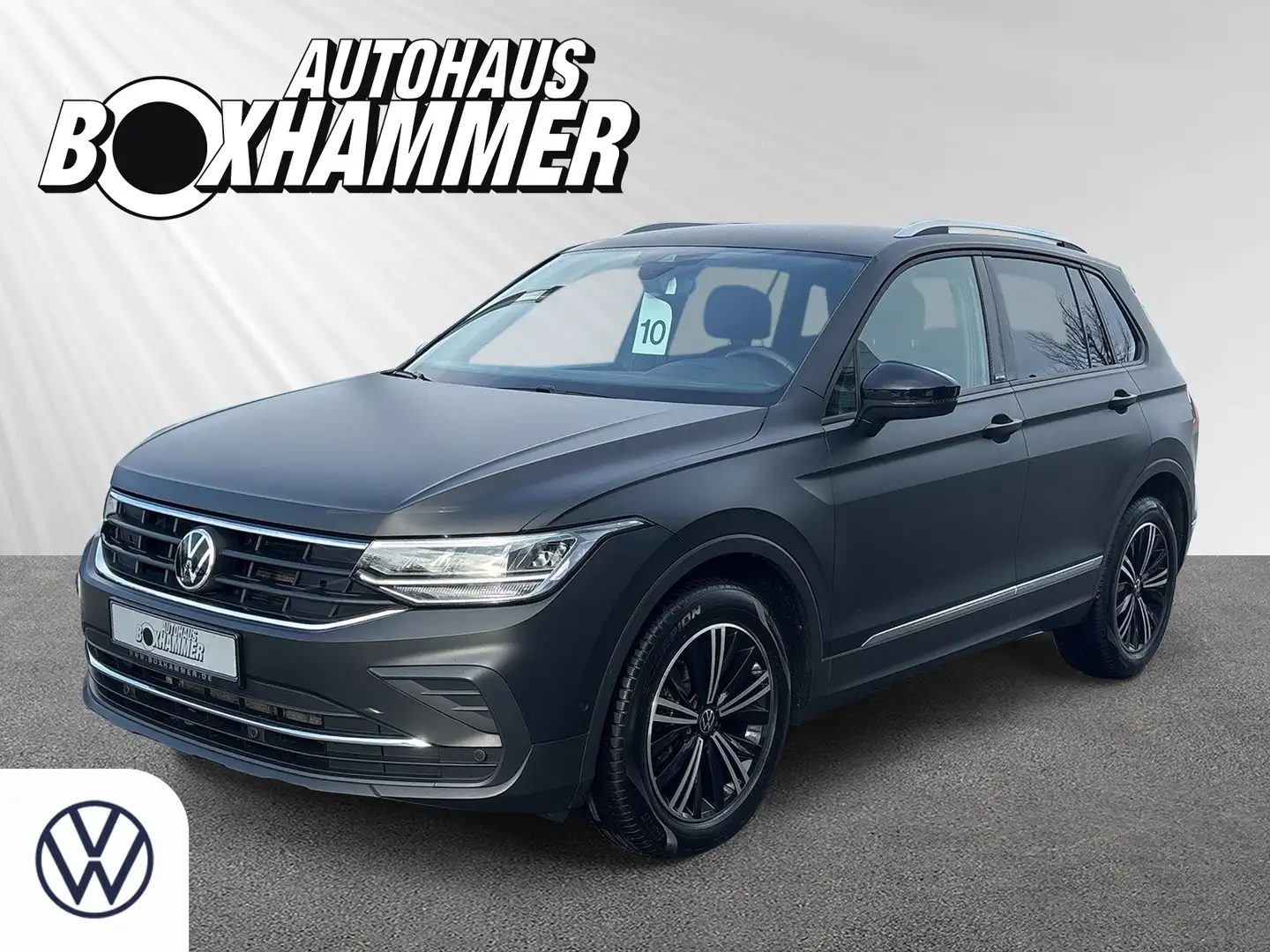 Volkswagen Tiguan 2.0 TDI Active NAVI+AHK+SIDE.ASSIST+ELE.HECKKLAPP Noir - 2