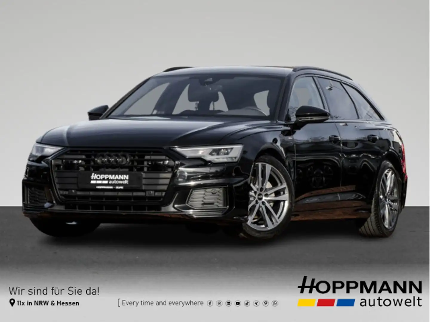 Audi A6 40 2.0 TDI S-LIne B&O Optikpaket Schwar Schwarz - 1