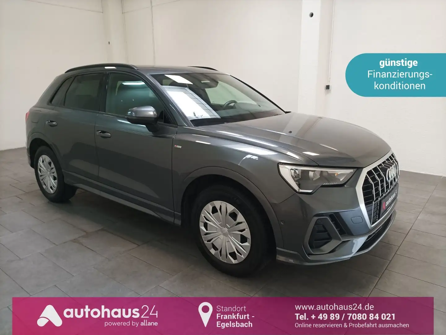 Audi Q3 35 1.5 TFSI S line AHK|Navi|ACC|Totwinkel Grau - 1