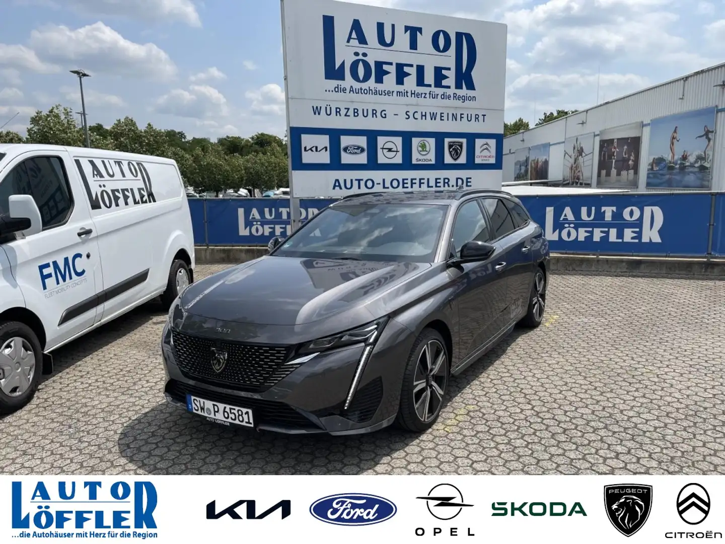 Peugeot 308 SW GT Pure-Tech 130 EAT8 PDC* RFK360* ACC* Klima Grau - 1