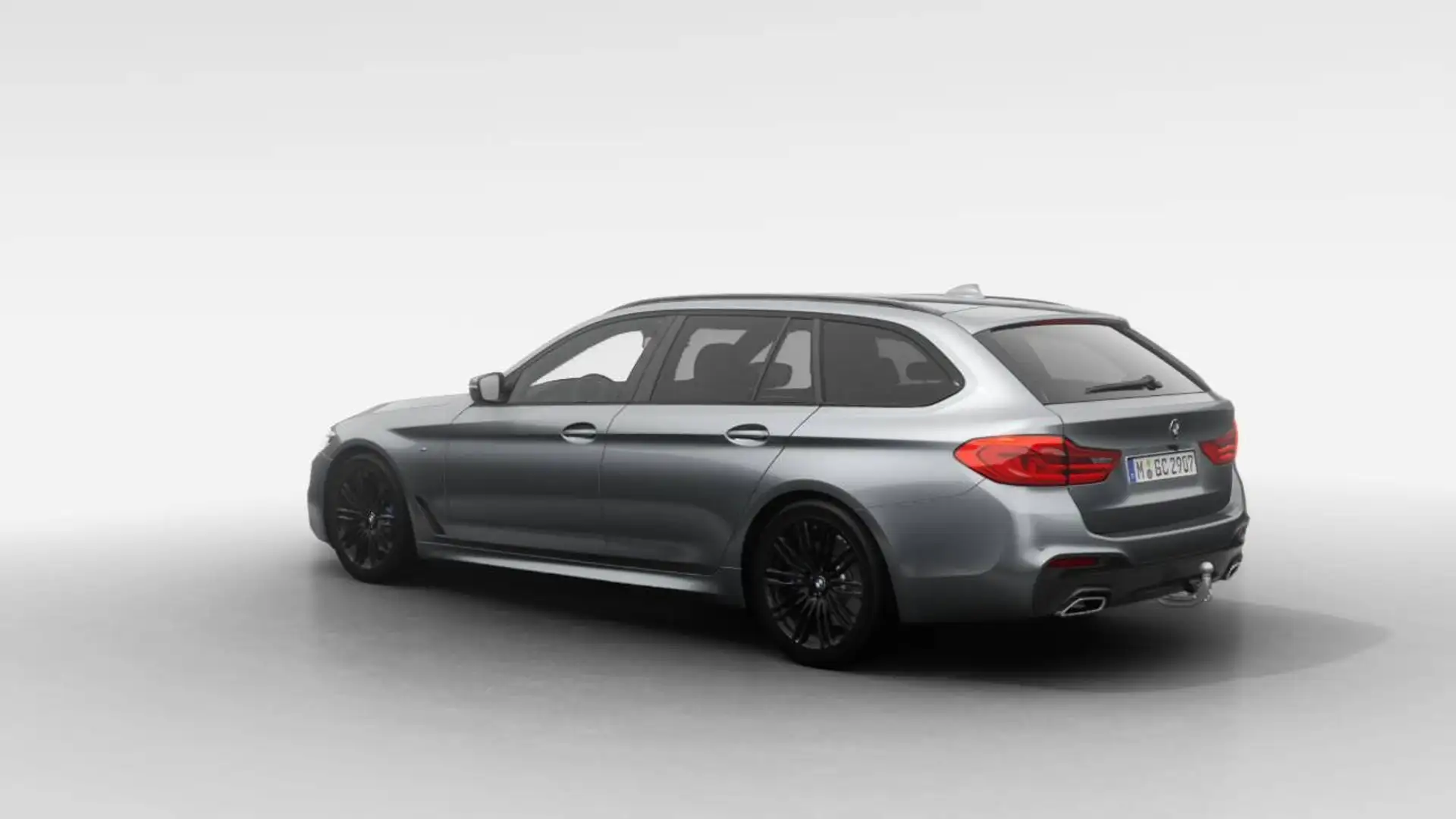 BMW 530 d Touring ///M-Sport LED Luft AHK DrvAss RFK Gris - 2