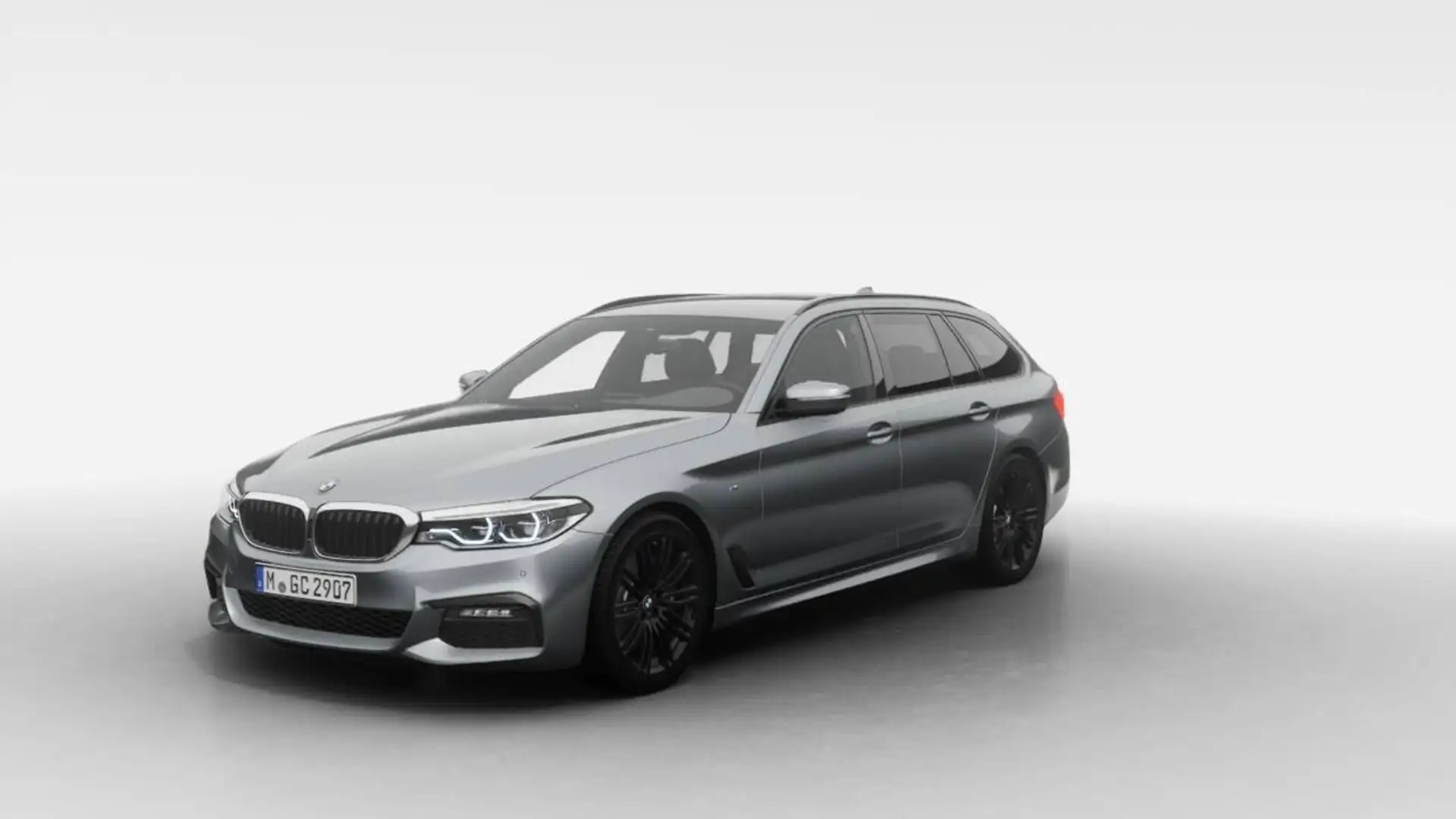 BMW 530 d Touring ///M-Sport LED Luft AHK DrvAss RFK Gris - 1