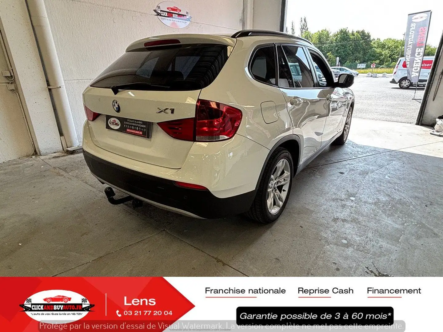 BMW X1 s-drive 118 D 143 CV CONFORT / CLIM / REGULATEUR / Fehér - 2