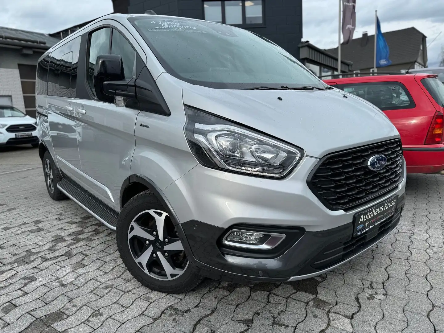 Ford Tourneo Custom Active 2.0 lEcoblue 320 L1 MHEV Argent - 1