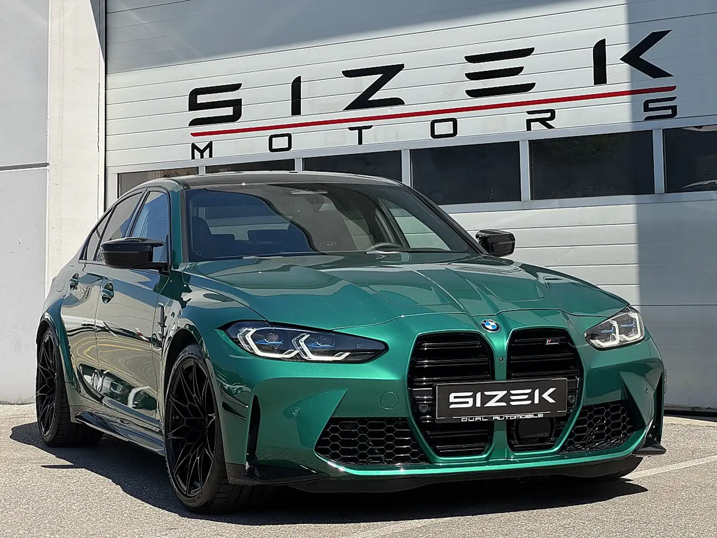 BMW M3 Competition M xDrive Aut.|Laser | HK | Tartufo ... Grün - 2