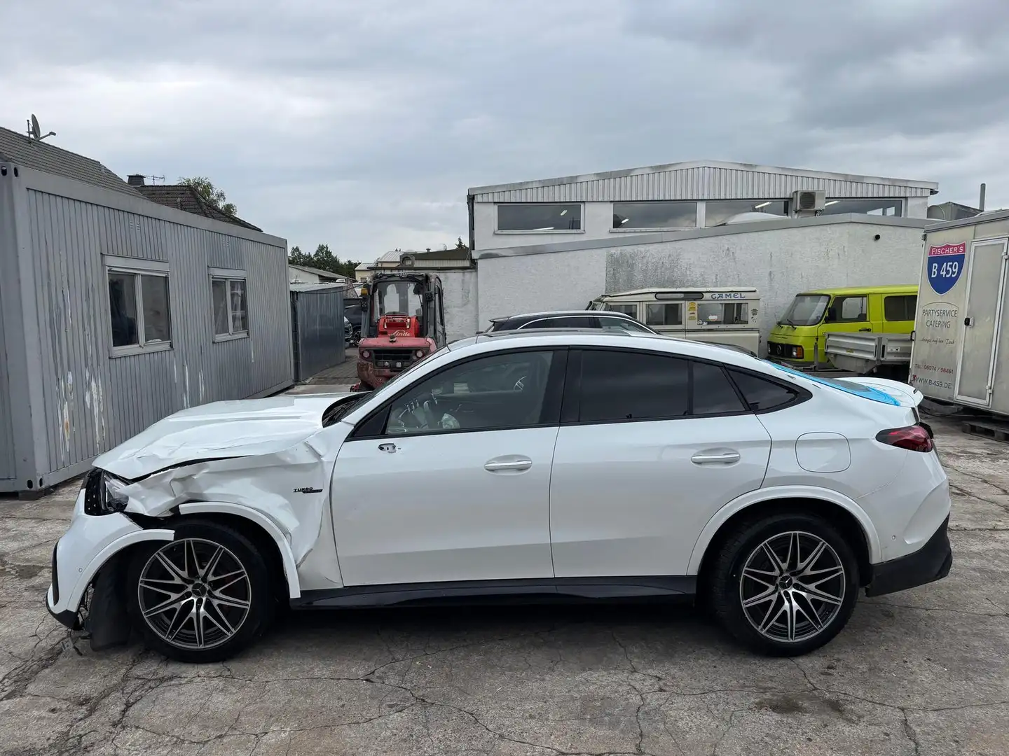 Mercedes-Benz GLC 63 AMG GLC 63 S E Coupe AMG Performance*PANO*BURMESTER* Blanc - 2