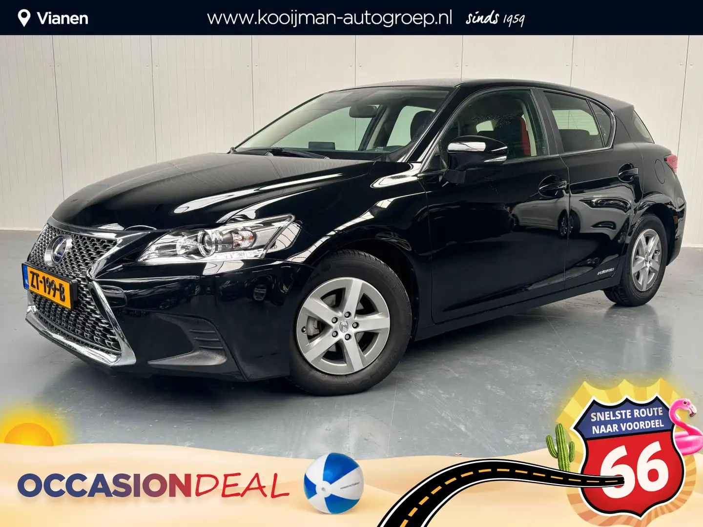 Lexus CT 200h Noir - 1