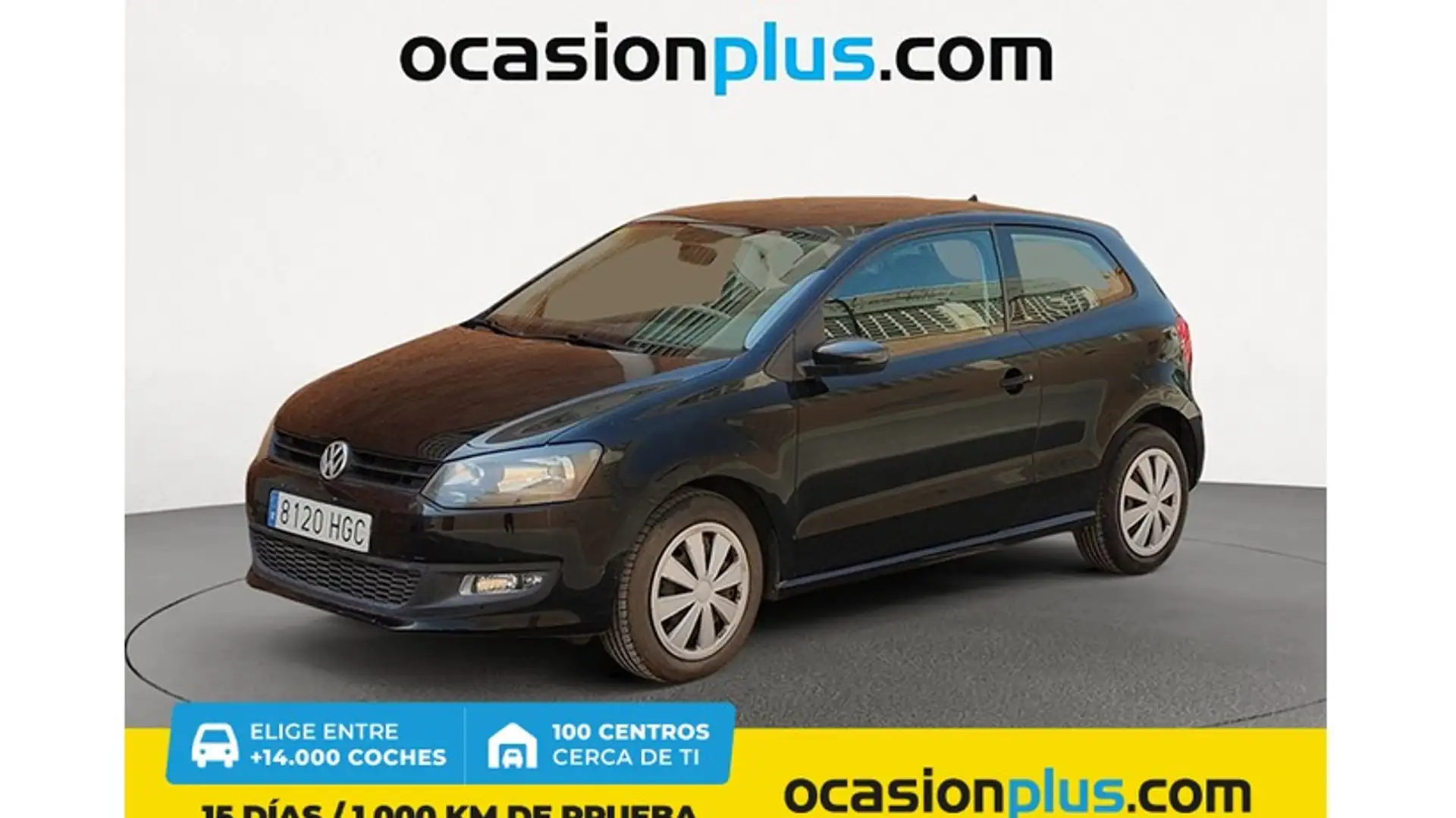 Volkswagen Polo 1.2 Advance BMT Schwarz - 1