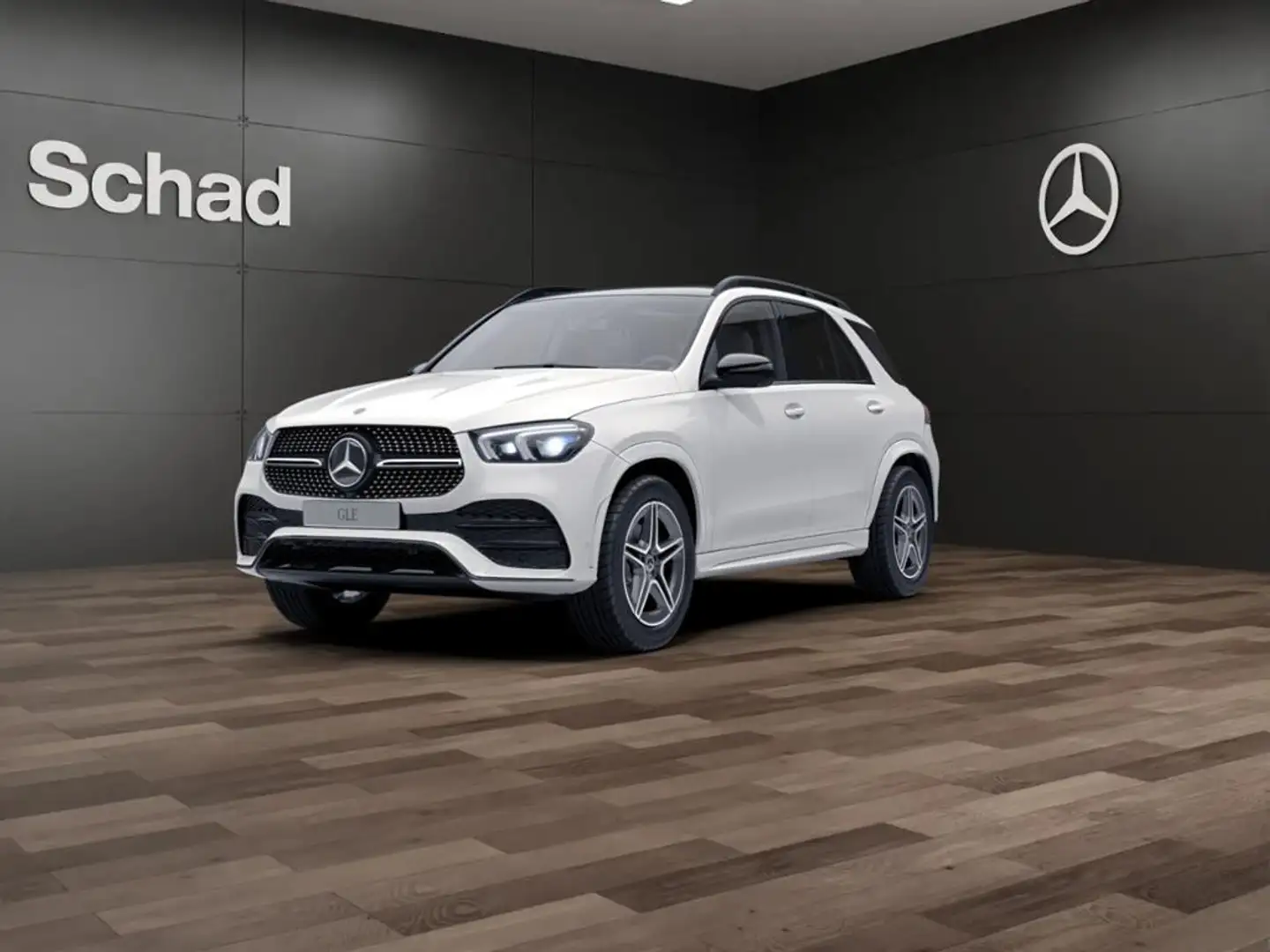 Mercedes-Benz GLE 300 d 4M AMG+PANO+AHK+DIST+360+HUD+LED+NIGHT Weiß - 1