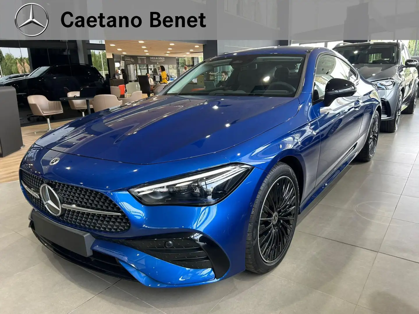 Mercedes-Benz CLE 220 d Coupé Bleu - 1