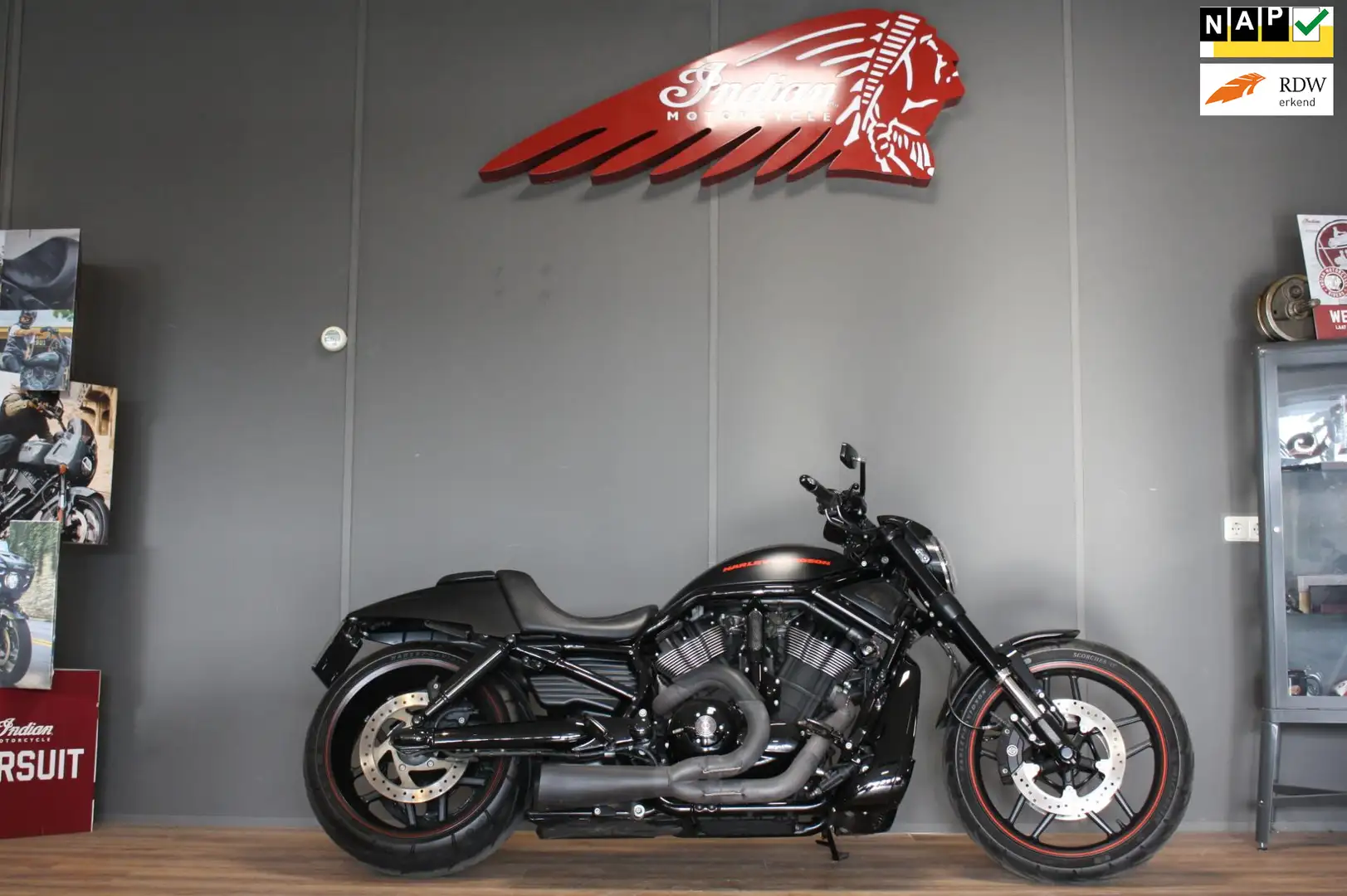 Harley-Davidson V-Rod Chopper VRSCDX Night-Rod Special,V-ROD Inruil Moge Zwart - 1
