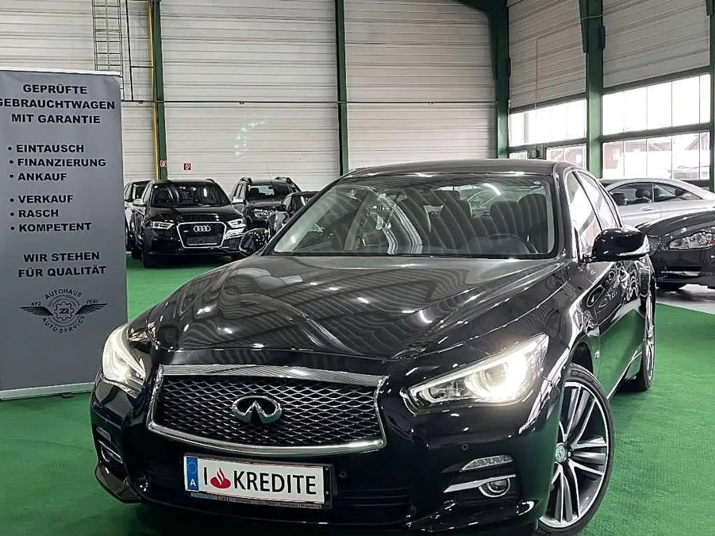 Infiniti Q50 Premium 2,2d Schwarz - 2