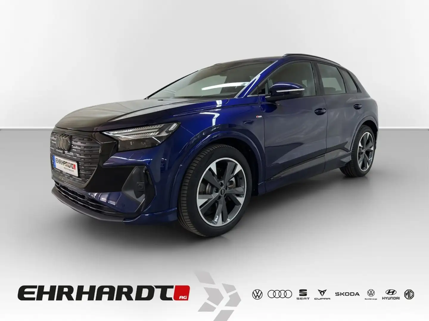 Audi Q4 e-tron 45 quattro MATRIX*HUD*NAV*SHZ*PDC*ACC*EL. SITZE... Blau - 1
