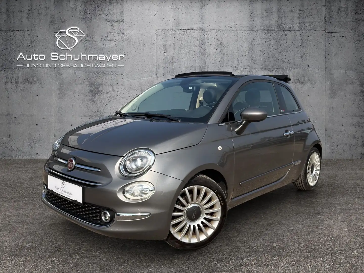 Fiat 500C 1.2 //Subwoofer +++// Grau - 1