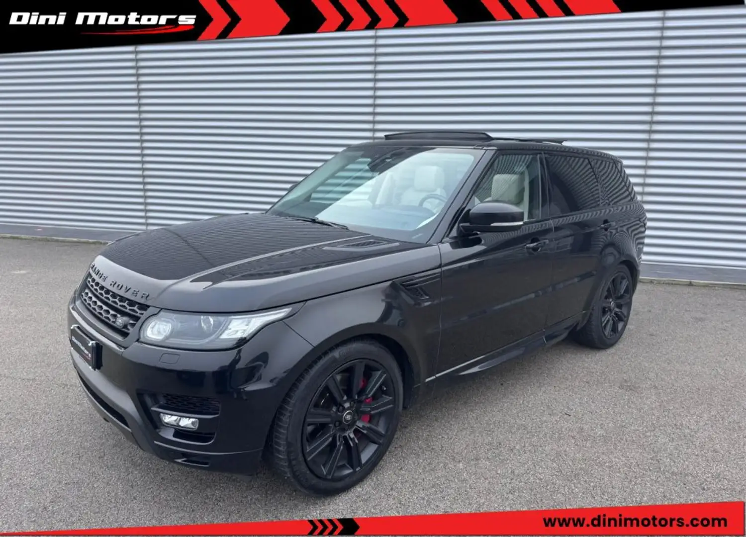 Land Rover Range Rover Sport 3.0 TDV6 HSE Dynamic 4x4 NO SUPERBOLLO Schwarz - 1