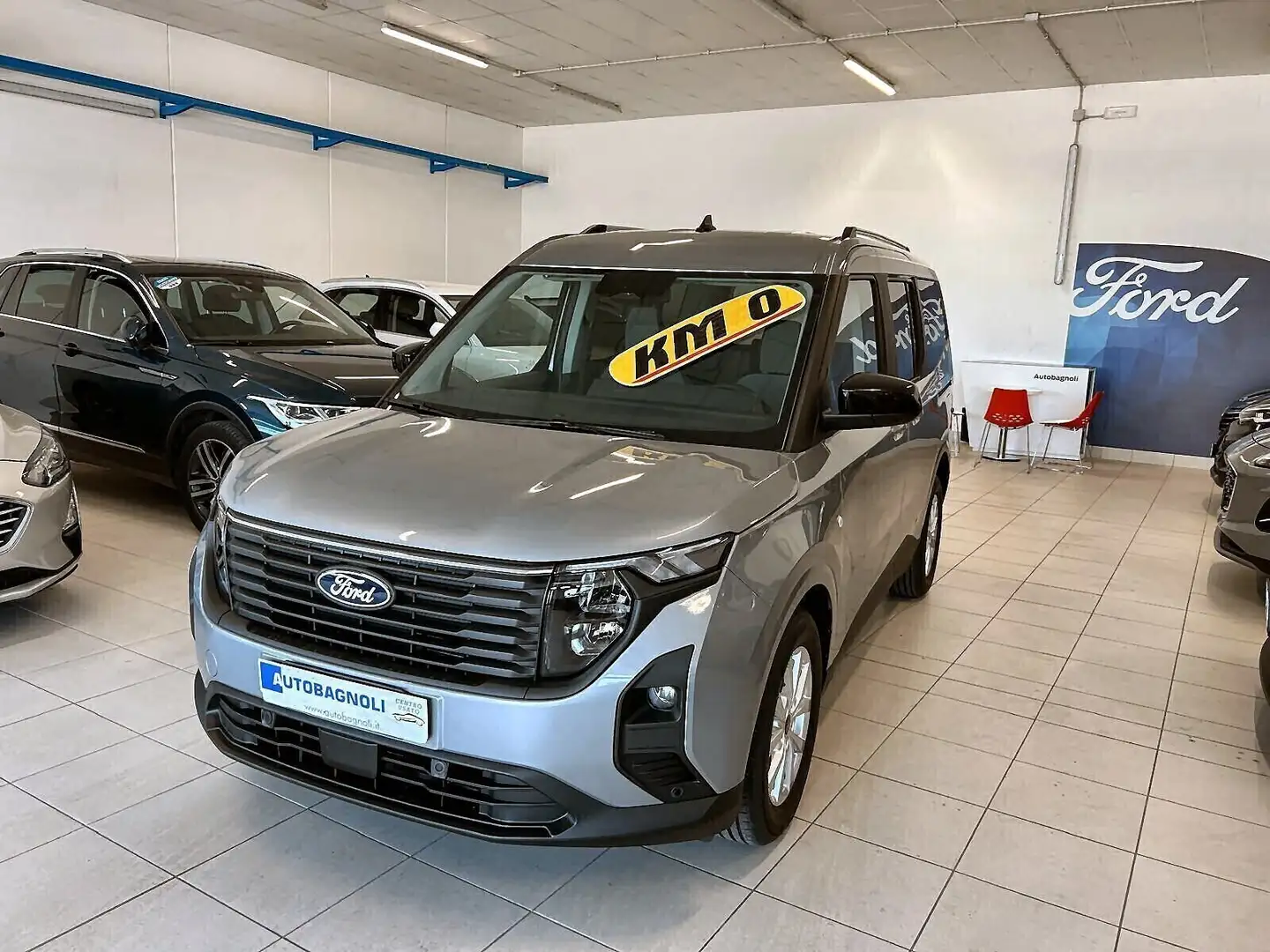Ford Tourneo Courier TITANIUM 1.0 EcoBoost KM 0 Argento - 1
