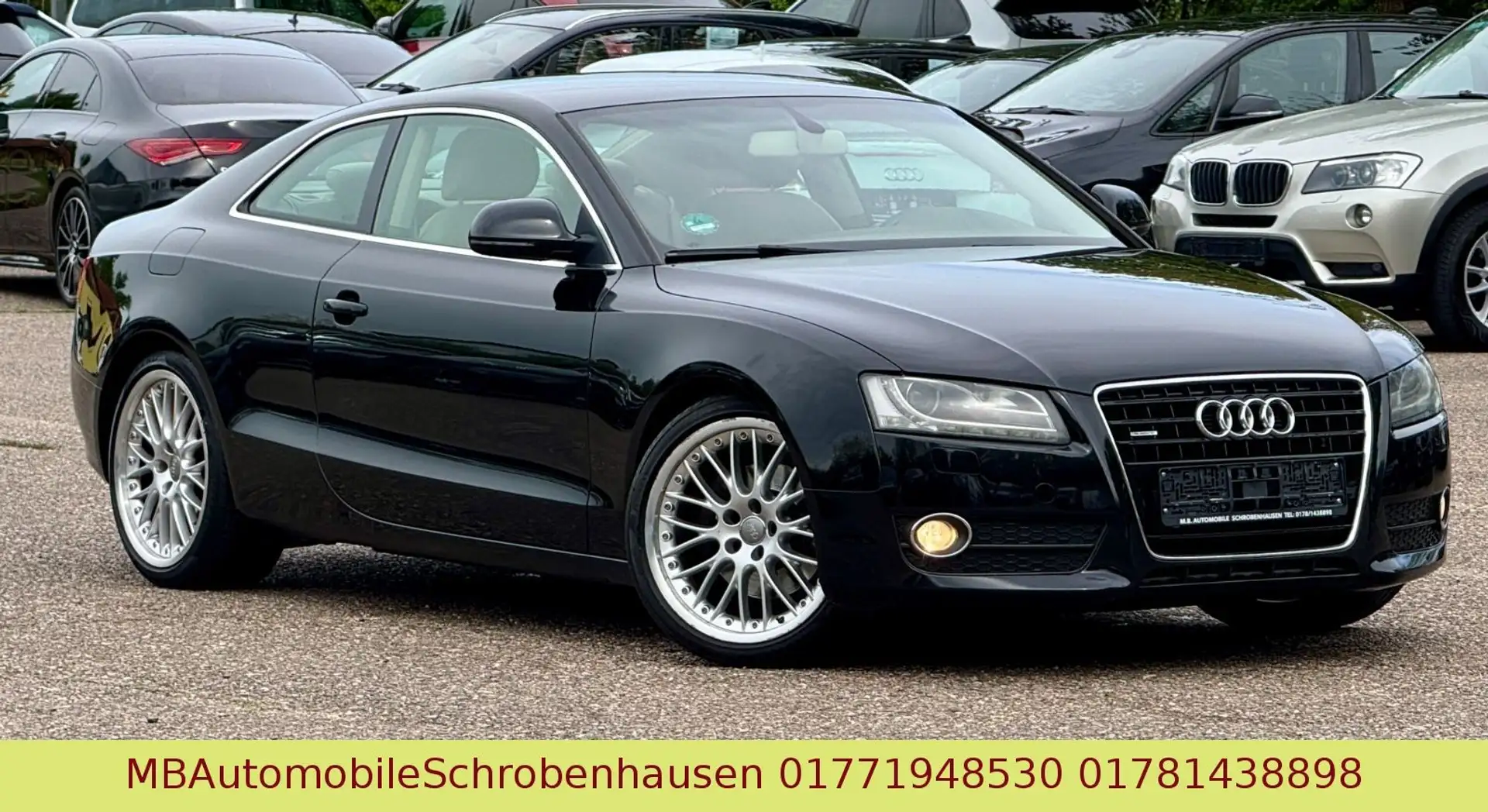 Audi A5 Coupe 3.2 FSI quattro S LINE Schwarz - 1
