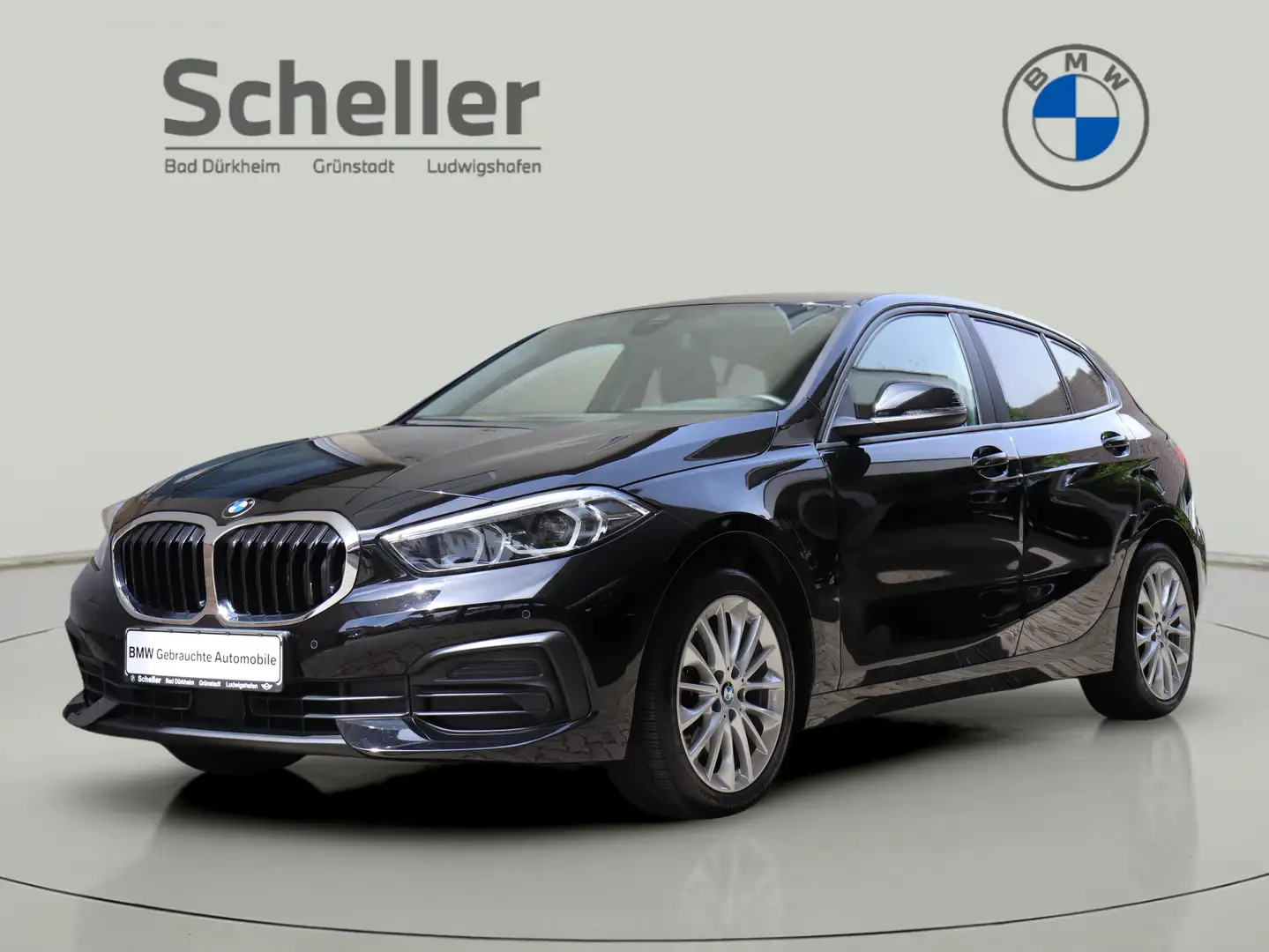 BMW 118 i Advantage LED Navi Shz Noir - 1
