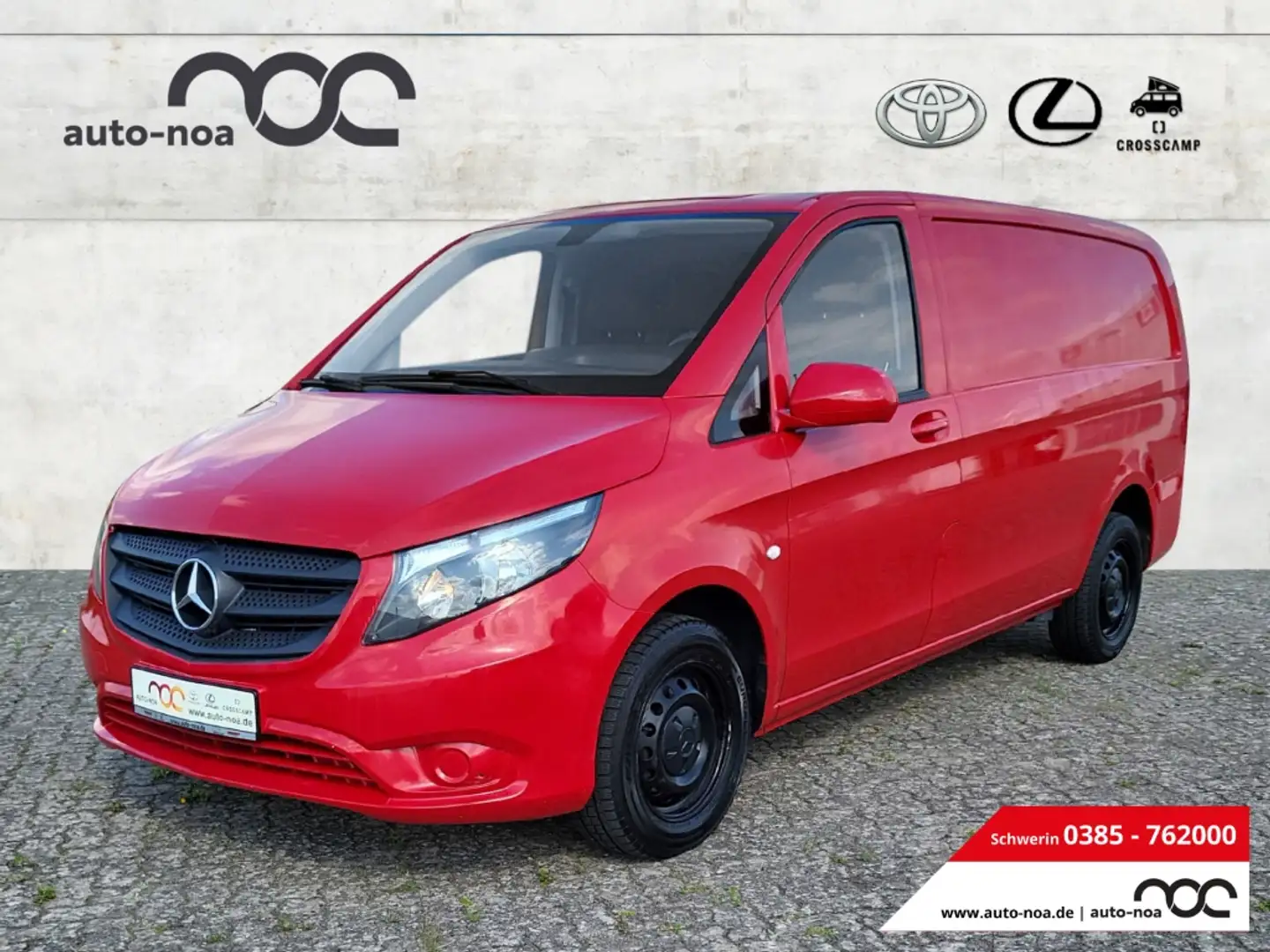 Mercedes-Benz Vito Kasten 109 110 111 114 CDI WORKER FWD lang Bl Rot - 1