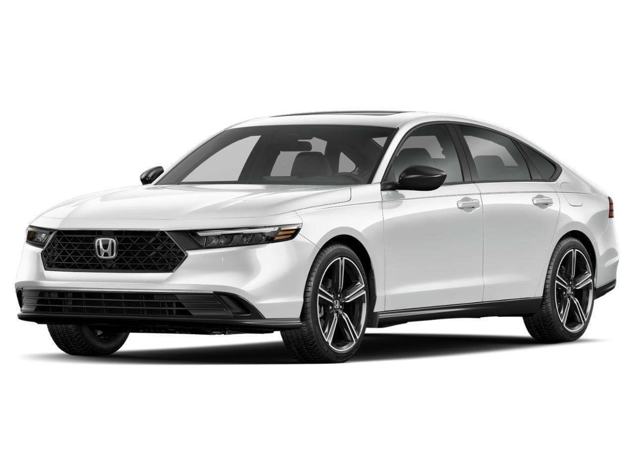 White 2026 Honda Accord Sedan Front-Wheel Drive Automatic