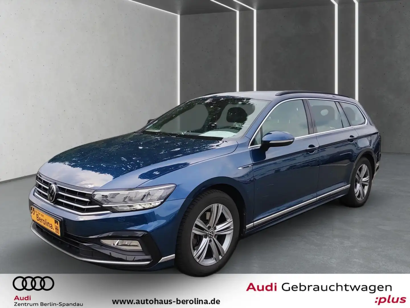 Volkswagen Passat Variant 1.5 TSI R Line *NAVI*ACC*R-CAM* Blau - 2
