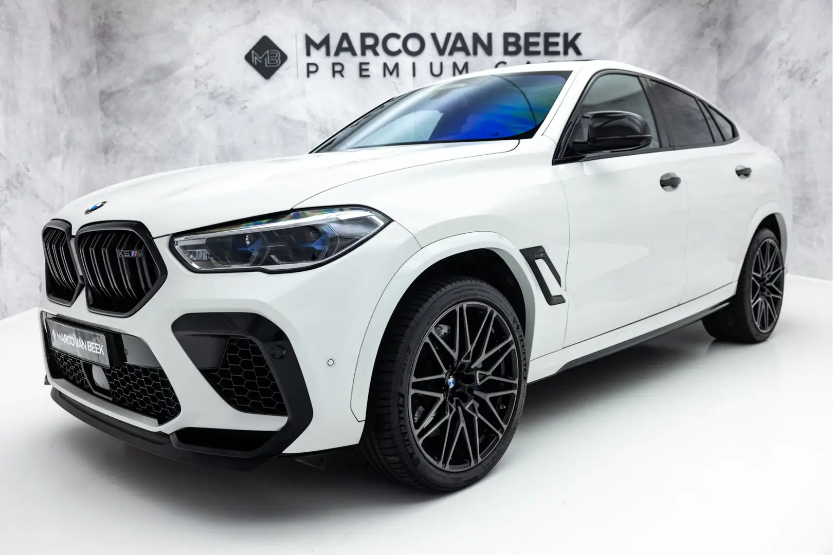 BMW X6 M Competition | Pano | Bowers & Wilkins | E-Trekhaak Wit - 1