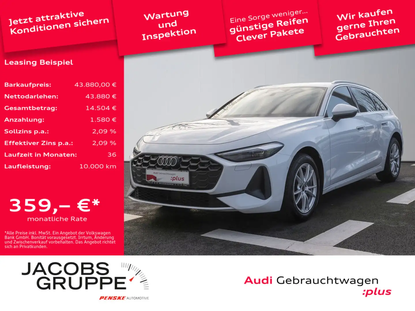 Audi A5 Avant TFSI 150 kW ACC,LED,PDC,RFK Weiß - 1