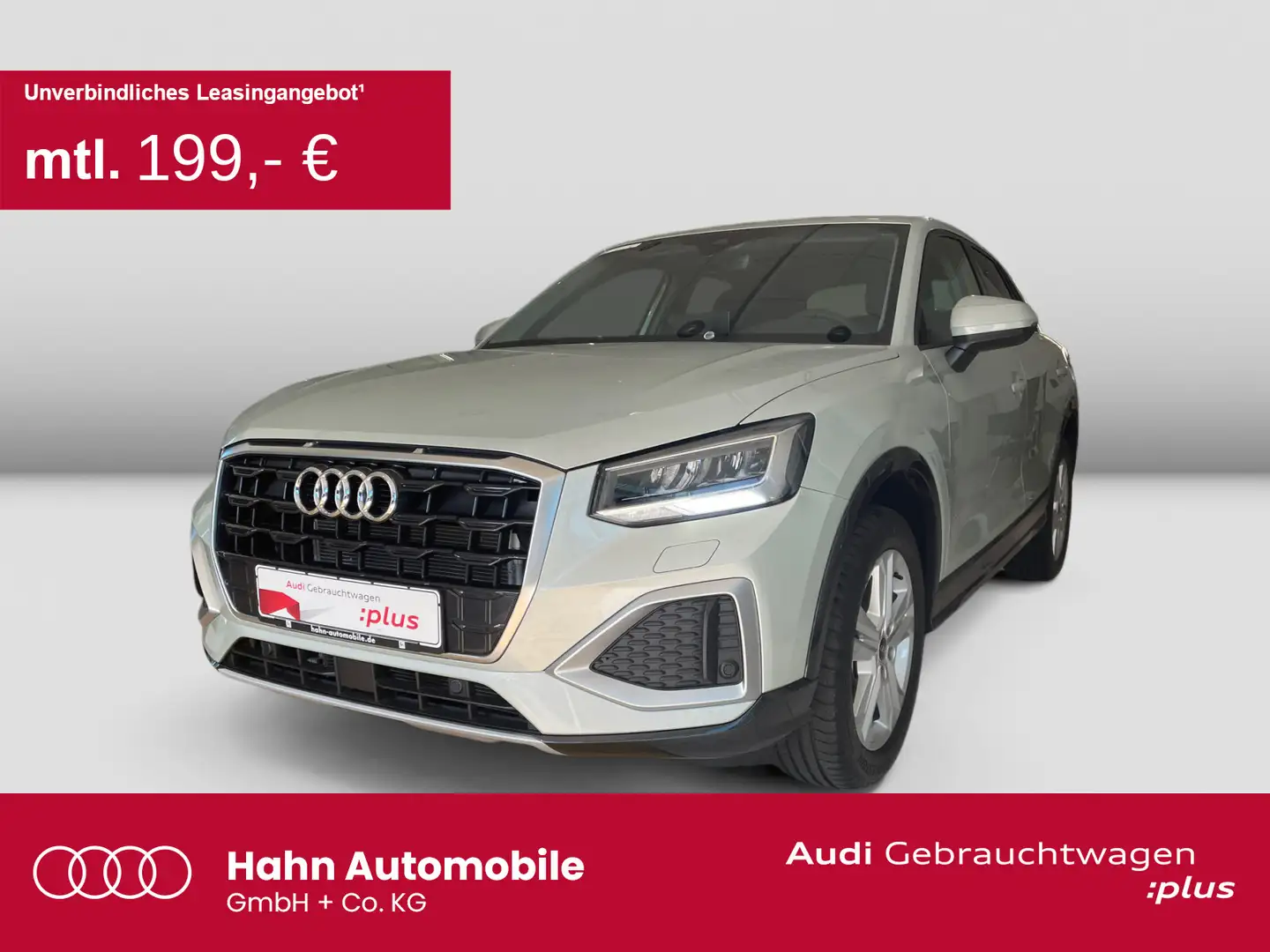 Audi Q2 advanced 30TFSI AHK GRA SITZHEIZ V. NAVI-VORB Silber - 1