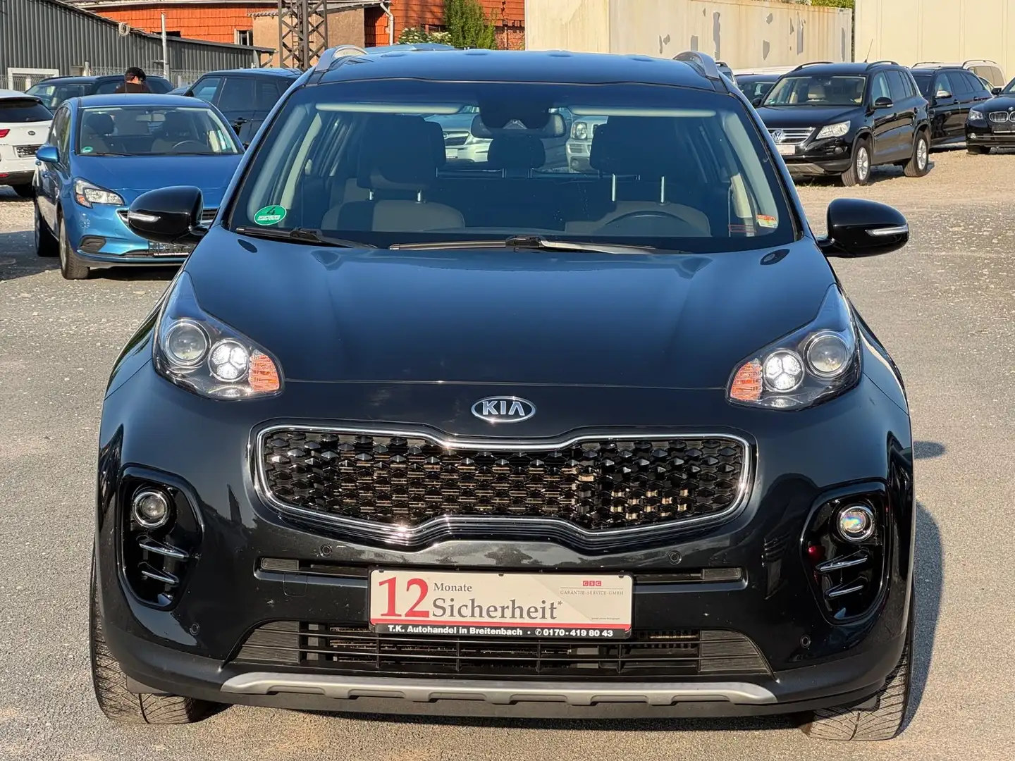 Kia Sportage Vision 4WD/NAVI/EURO 6 Schwarz - 2