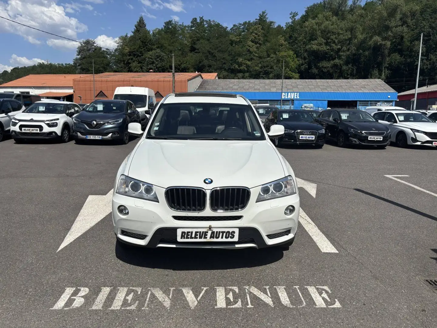 BMW X3 II (F25) xDrive20d 184ch Confort Blanc - 1