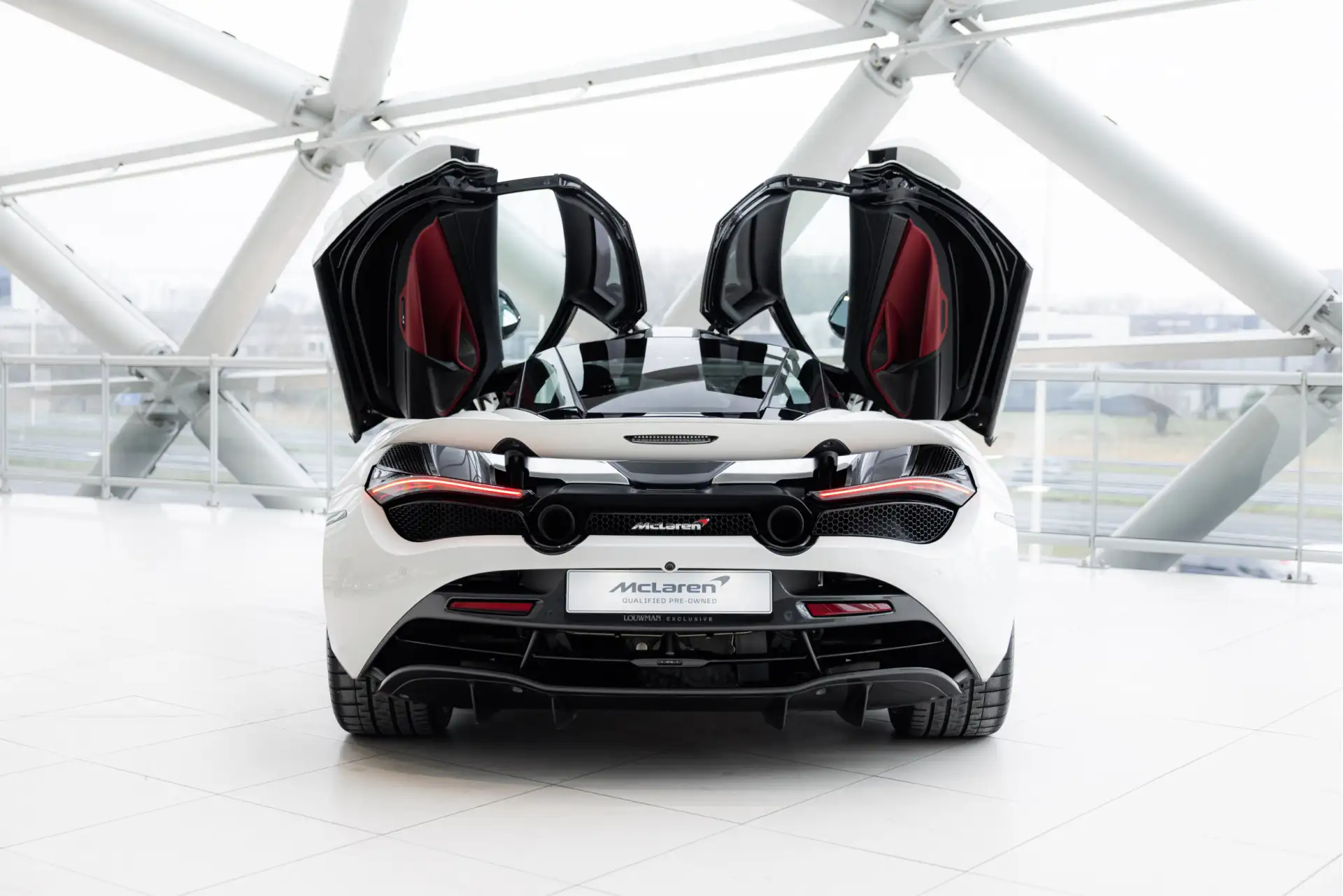 맥라렌 720S 720 Sport Coupe 2018 흰색 사진 8