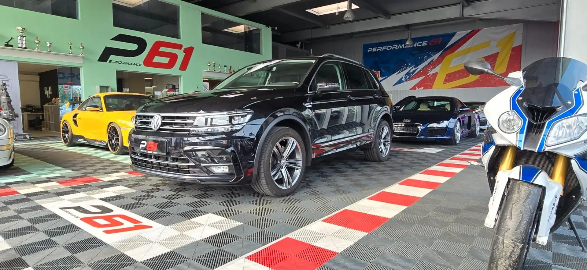 Volkswagen Tiguan Highline/ 4x4/virtuell Cockpit/360/RLine Schwarz - 1