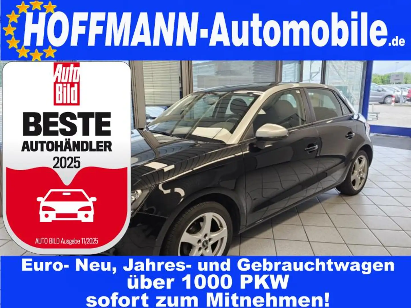 Audi A1 4-türig,Alufelgen,Sitzheizung Negro - 1