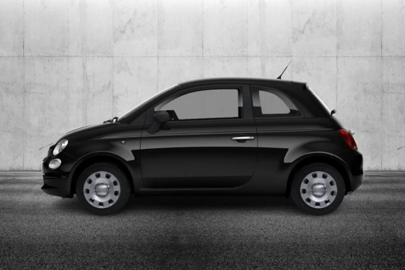Fiat 500 1.0 Hybrid Nero - 1