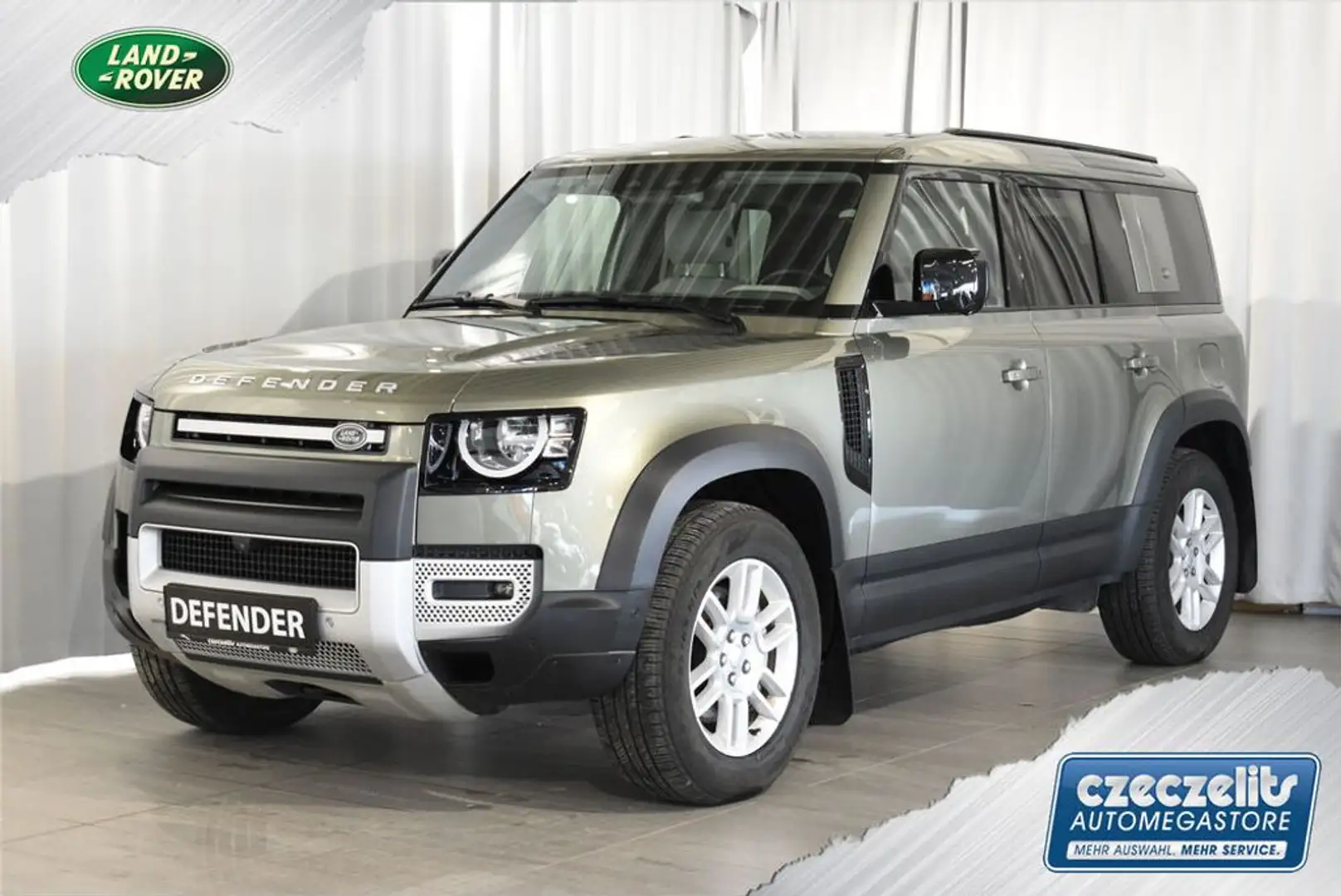 Land Rover Defender 110 P400e PHEV AWD S *Zubehör inkl.* Grün - 1