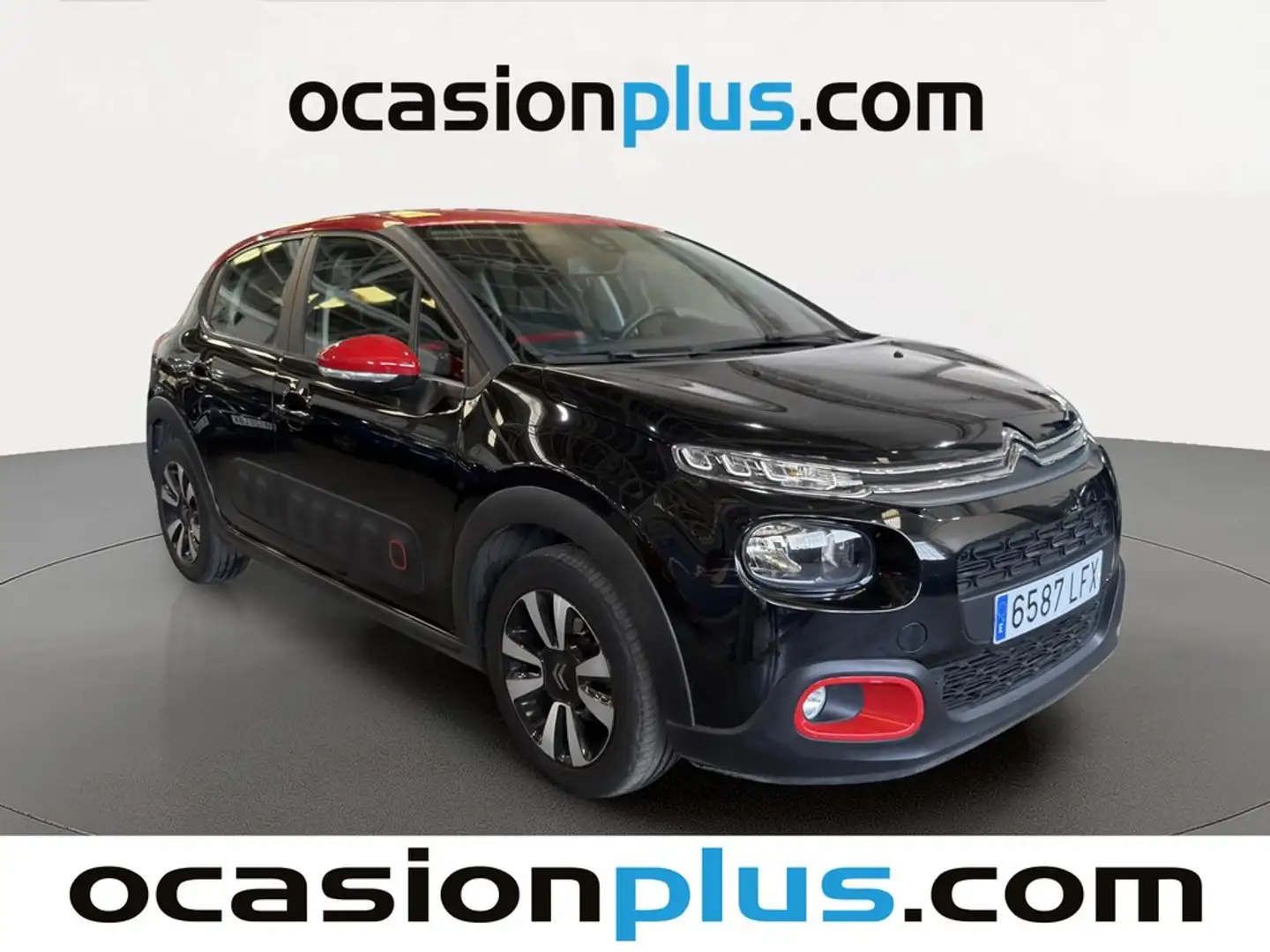 Citroen C3 1.2 PureTech Feel 68 Negro - 2