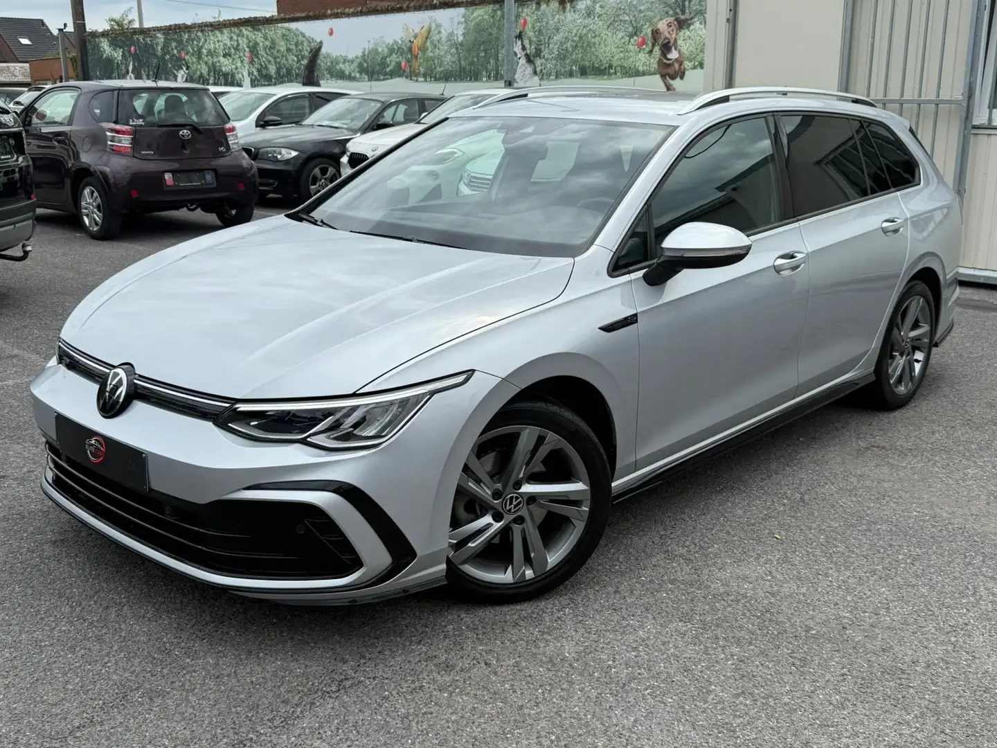 Volkswagen Golf Variant 1.5 TSI R-Line OPF / FULL BOOK / LIKE NEW / SPORT Grijs - 1