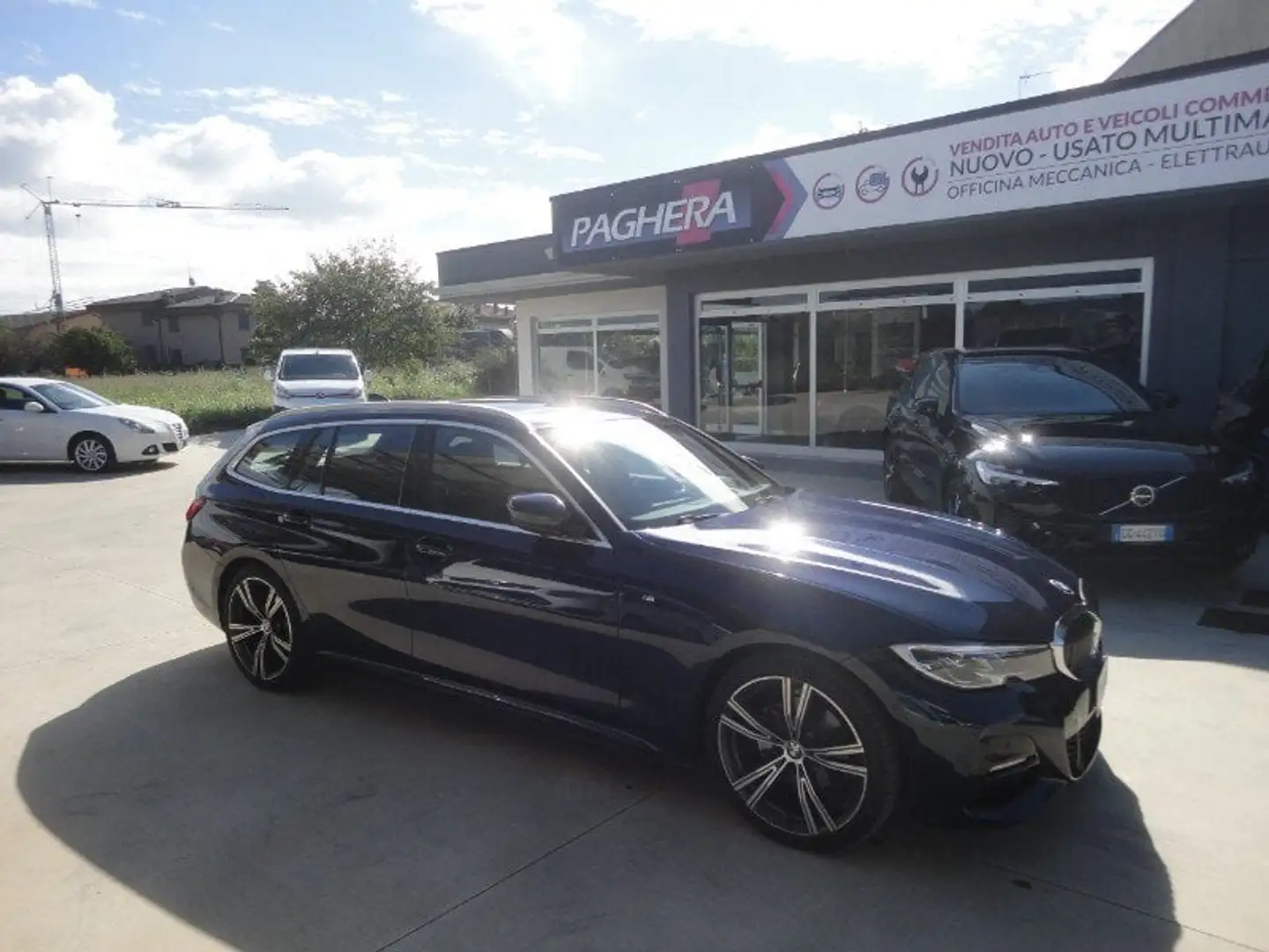 BMW 320 320d 48V xDrive Touring Msport Blu/Azzurro - 1