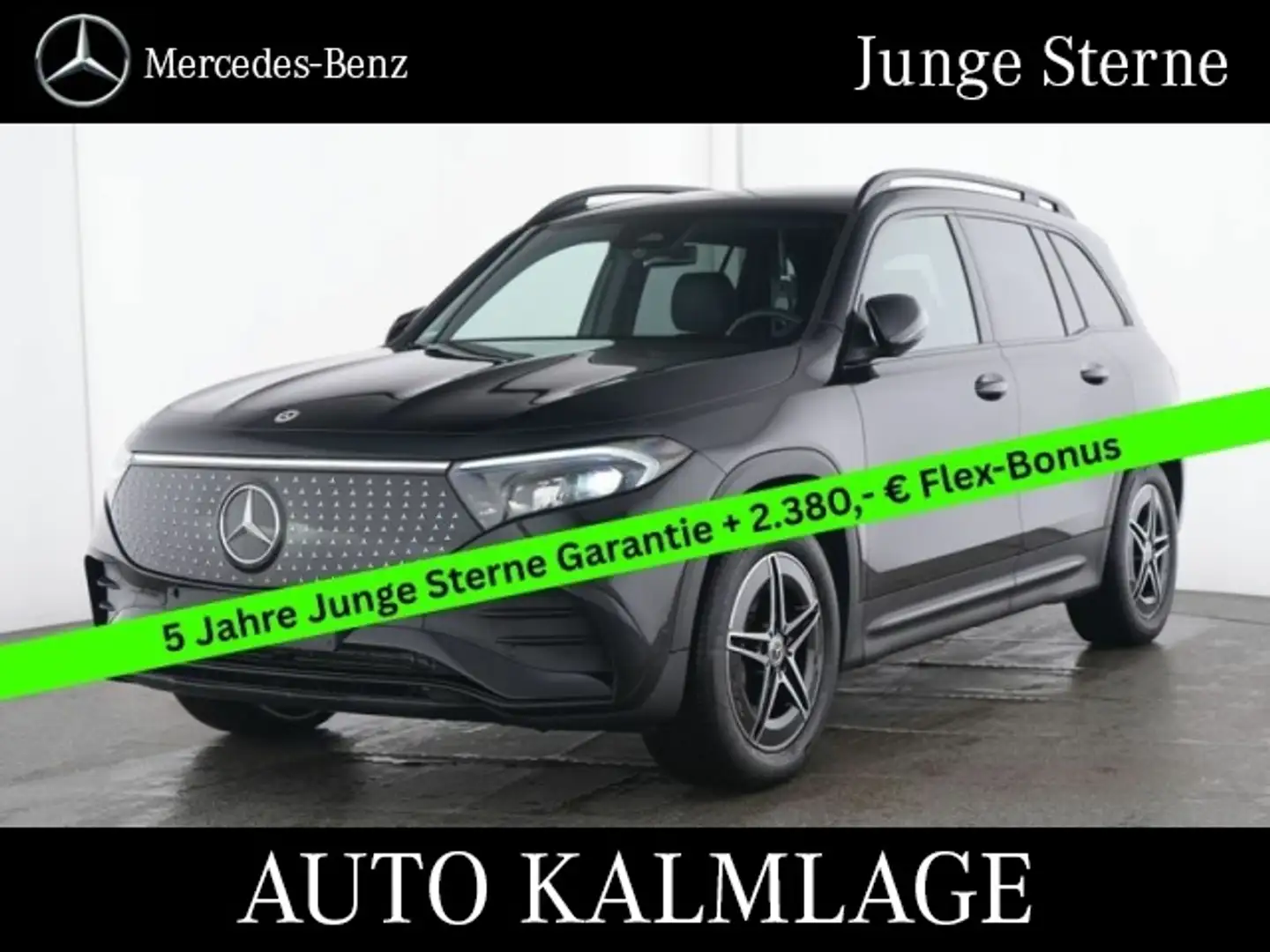Mercedes-Benz EQB 300 EQB 300 4M AMG MEMORY+NIGHT-PAKET+TOTWINKEL Navi Schwarz - 1