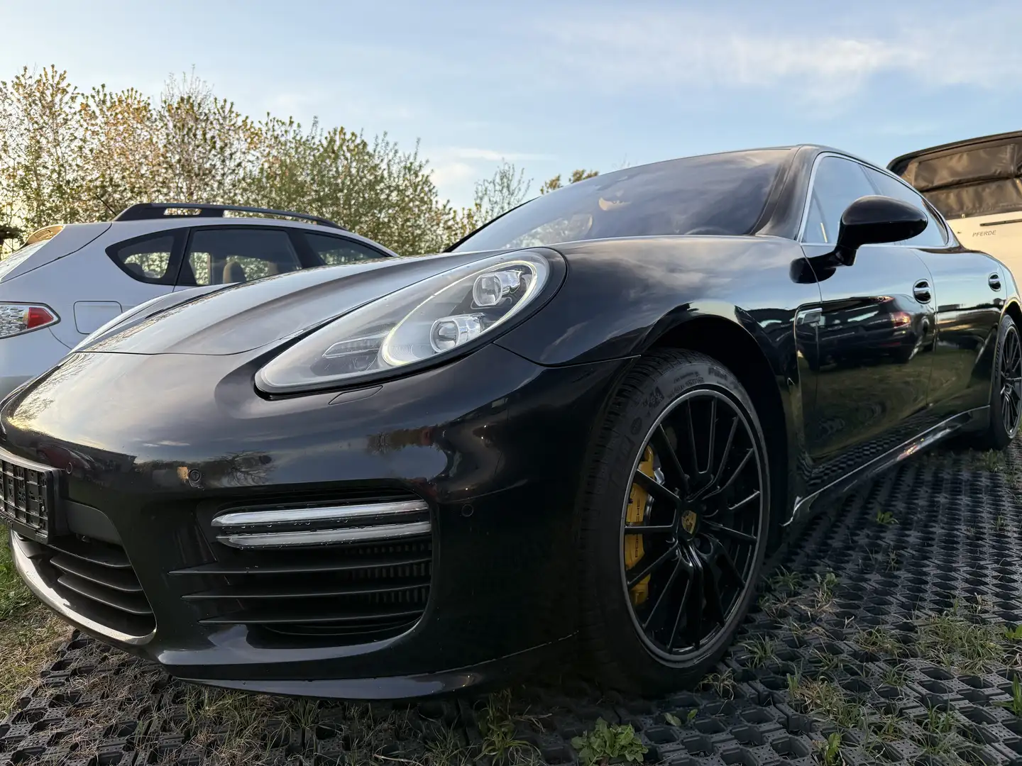Porsche Panamera Turbo Executive Facelift Porsche Garantie Černá - 2