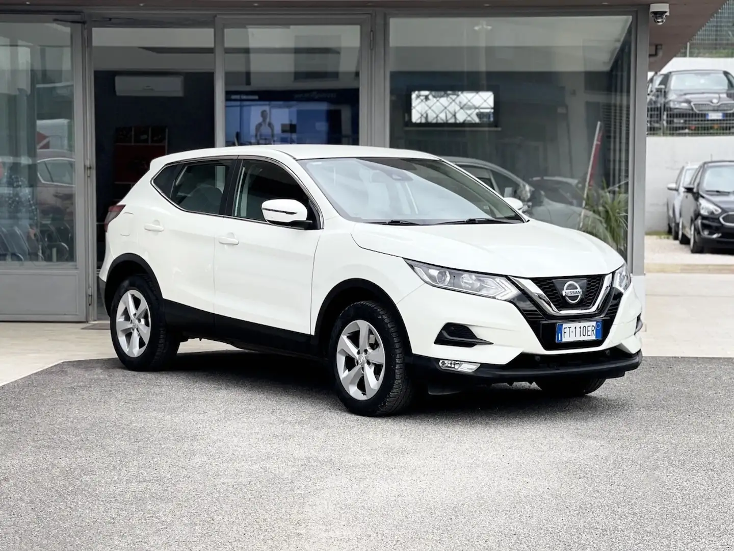Nissan Qashqai 1.5 Diesel 110 CV E6 - 2018 Blanc - 1