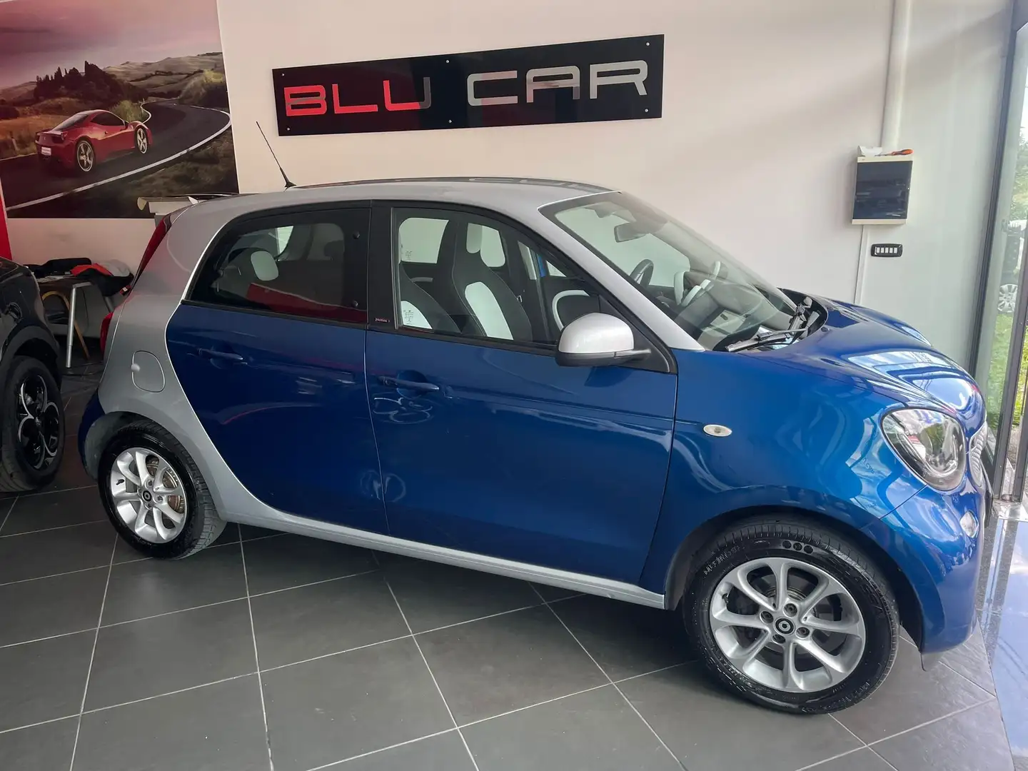 smart forFour Forfour 1.0 Passion 71cv Blu/Azzurro - 1