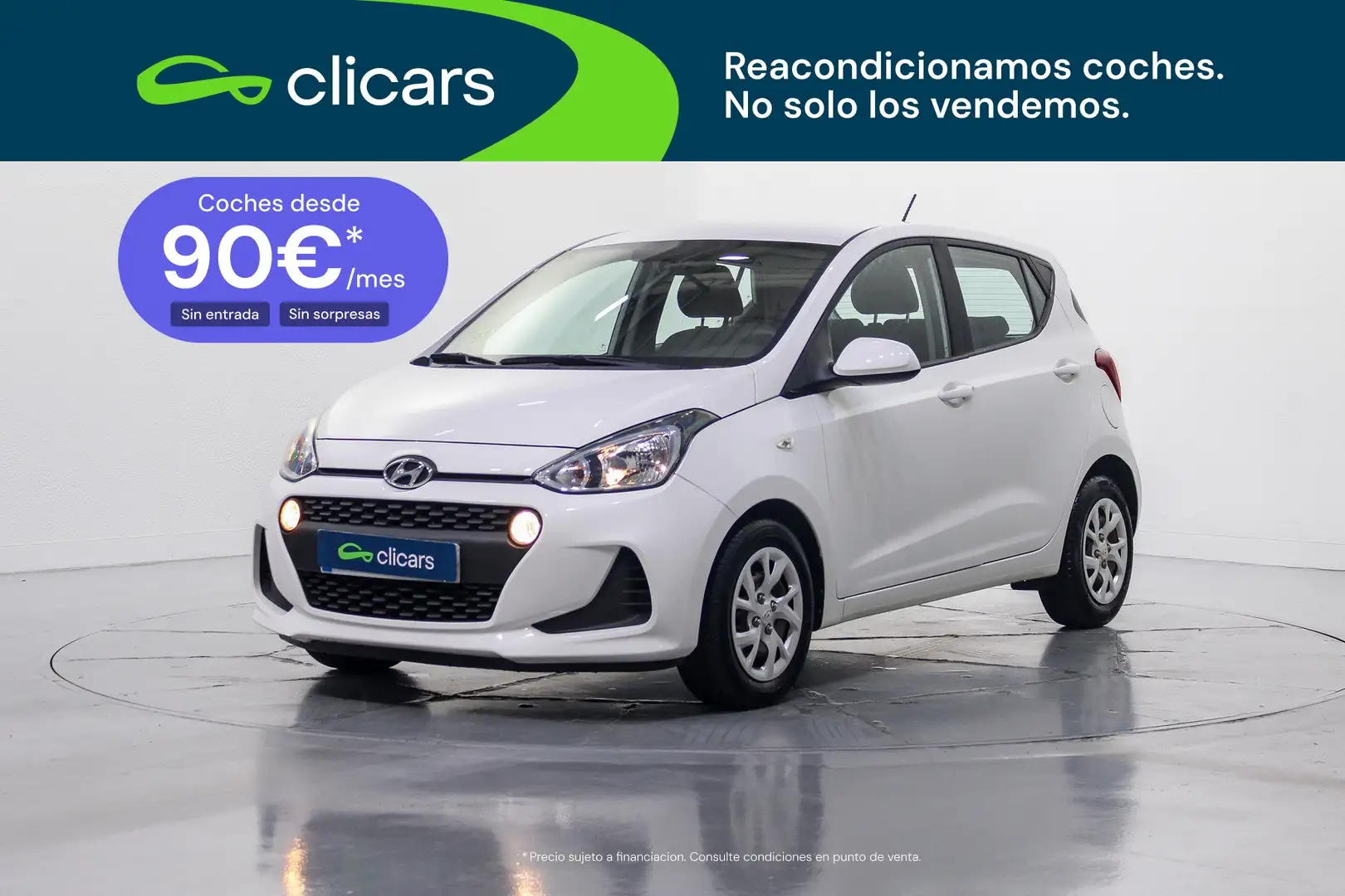 Hyundai i10 1.0 MPI Tecno Blanco - 1