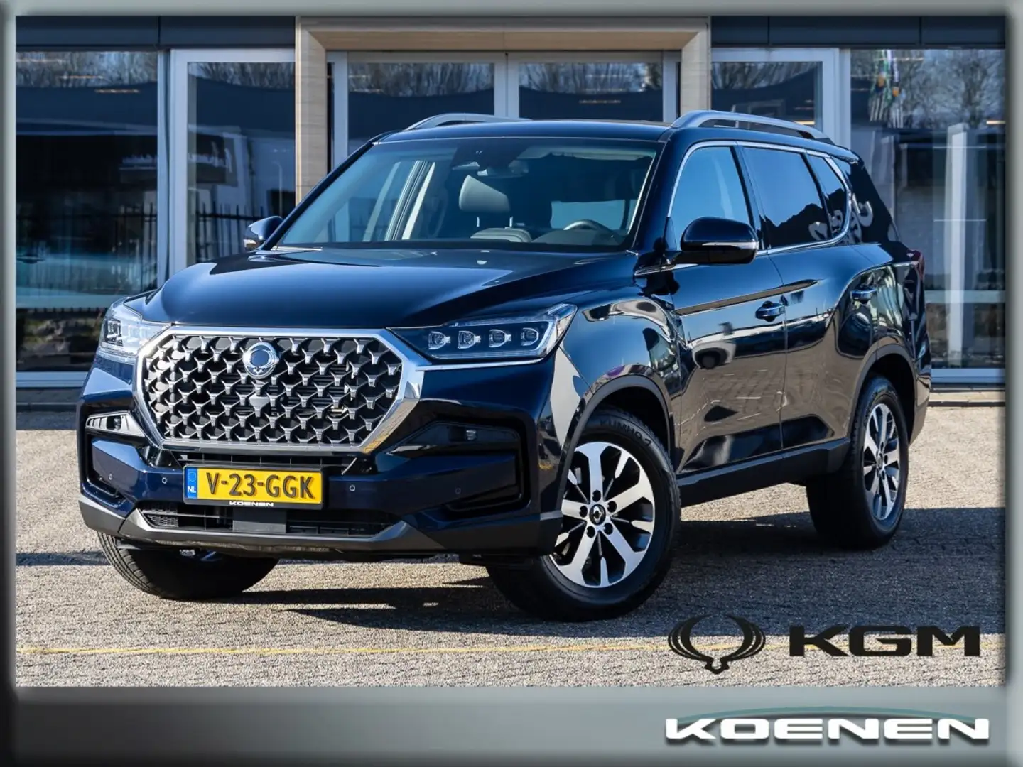 SsangYong Rexton 2.2 Diesel Titanium  Grijs kenteken Trekhaak/ Hulp Modrá - 1