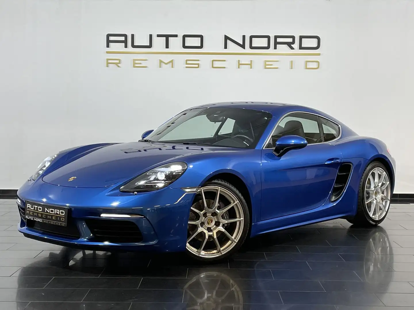 Porsche Cayman *Navi**PDLS+*PASM*MwSt*PDC*DAB*1.H* Blau - 1
