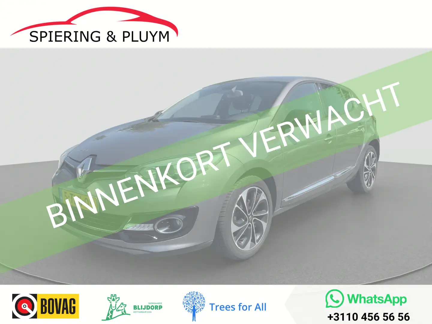 Renault Megane 1.2 TCe Bose Navi | Keyless | Climate | Cruise | P Gris - 1