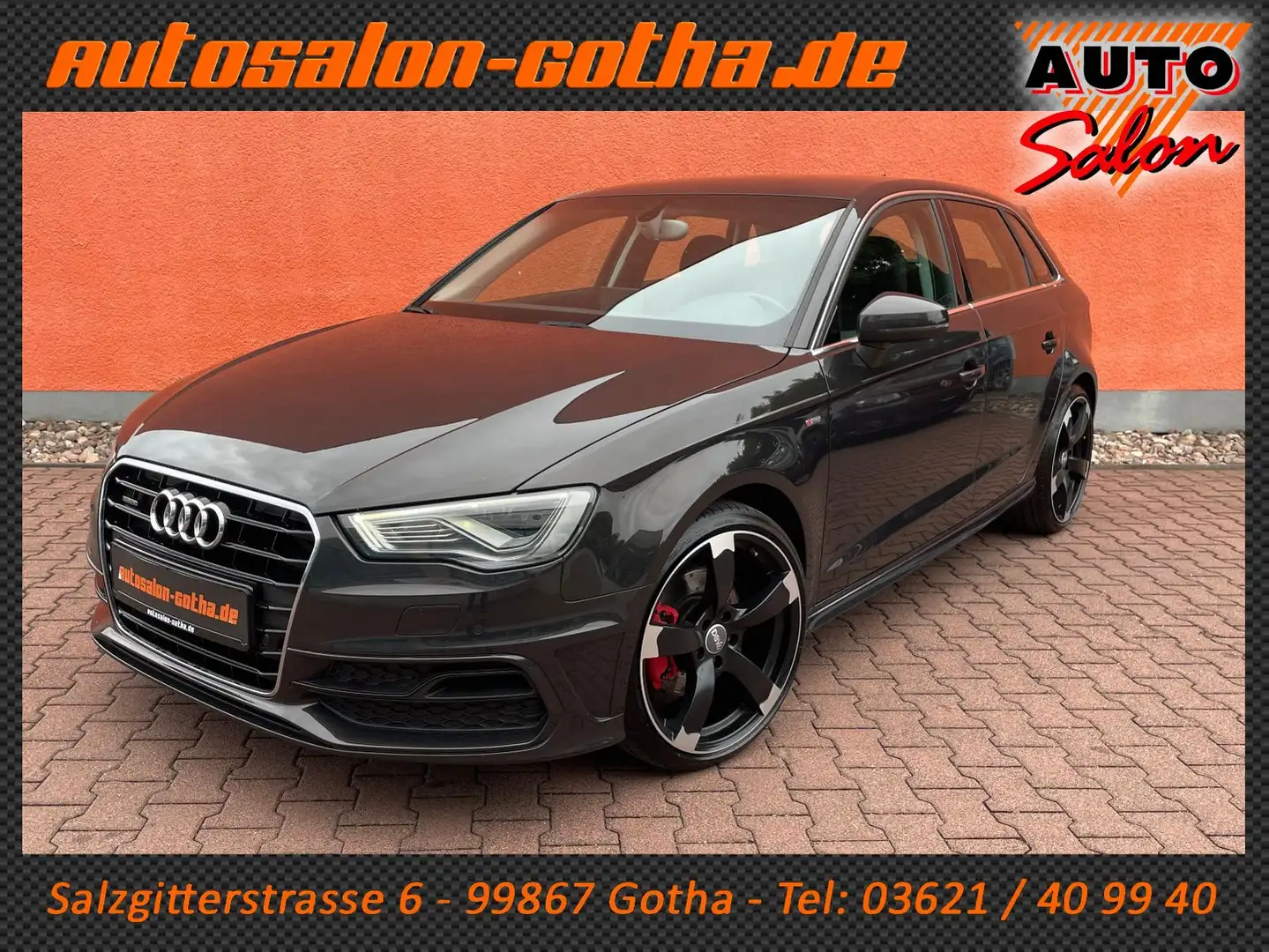 Audi A3 Sportback S Line ambition quattro LED+MMI 19" Brown - 1