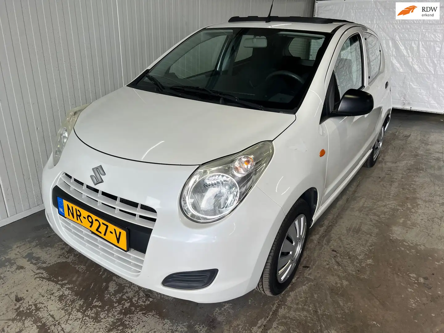 Suzuki Alto 1.0 Comfort Nieuwe apk/Cabrio/ 5DRS/ Wit - 1