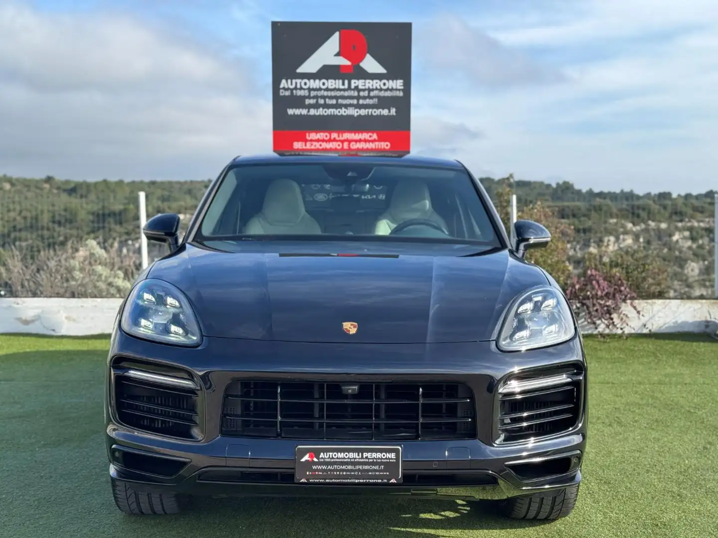 Porsche Cayenne Coupé 3.0 V6 Platinum Edition (66.900 km-Unipr.) Bleu - 2