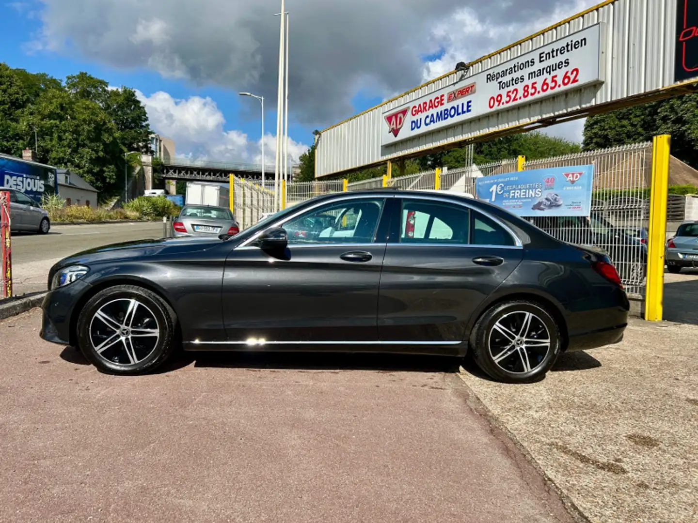 Mercedes-Benz C 200 200 D 160CH AVANTGARDE LINE 9G-TRONIC Gris - 2
